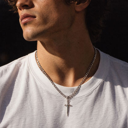 Heart & Sword Necklace
