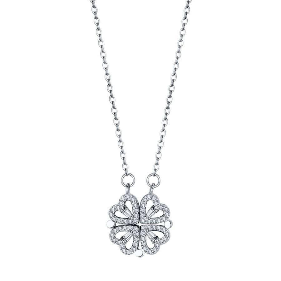 The Clover Heart Necklace