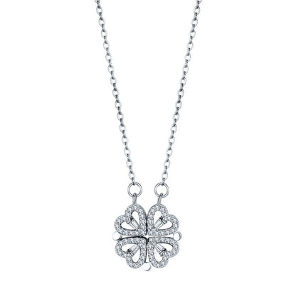 The Clover Heart Necklace