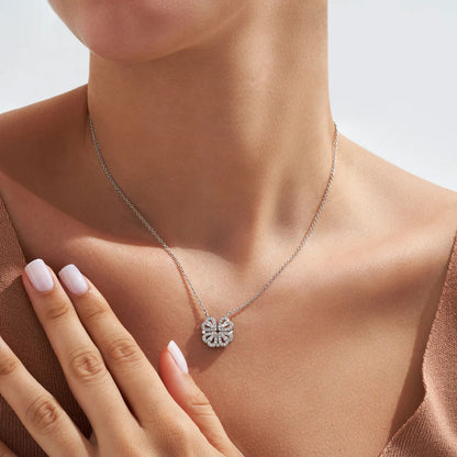 The Clover Heart Necklace