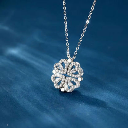 The Clover Heart Necklace